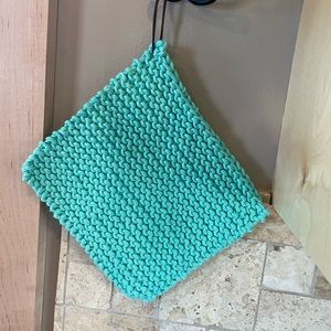 Hand knitted Potholder